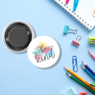 Färgstark färg av typen Kind Paint Stänk Magnet