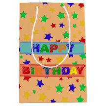 Färgstark födelsedagsfest med enkel modern röd stj