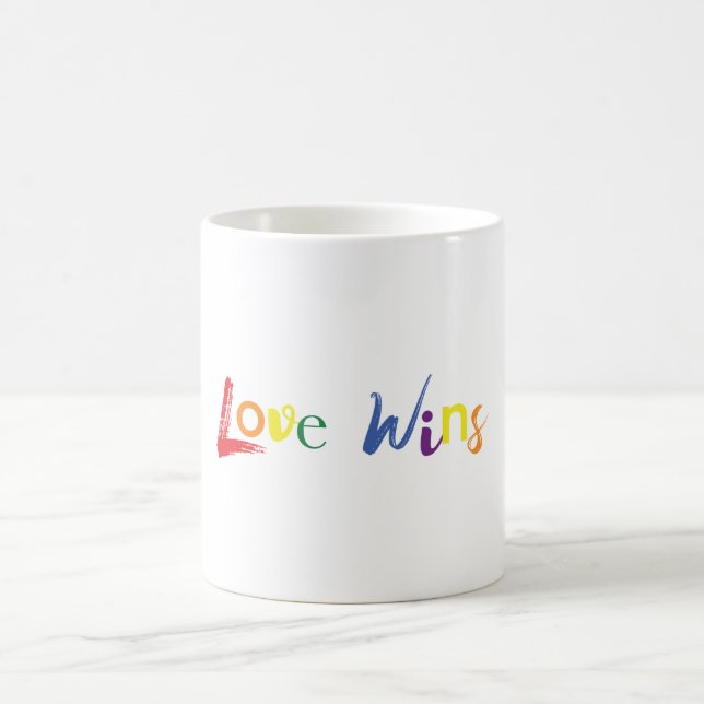 Färgstark, glad utformning av kreativet för Kärlek Kaffemugg (Center)