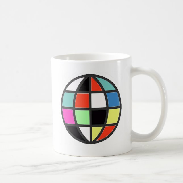 färgstark global glob kaffemugg (Höger)