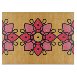 färgstark gult och rosa för hemmet