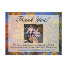 Färgstark höst-Träd-blomma/Tack