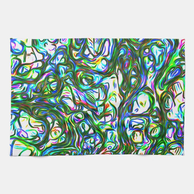 Färgstark Kökshandduk (Horisontell)