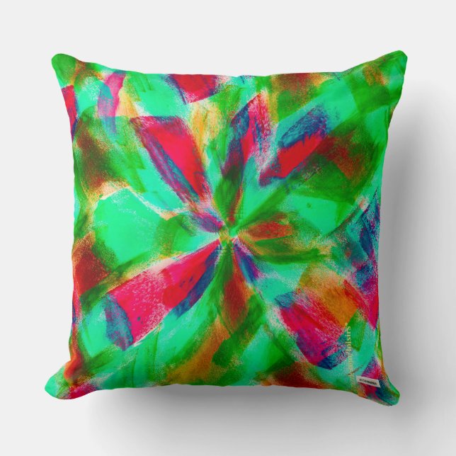 Färgstark Kudde (Framsida)