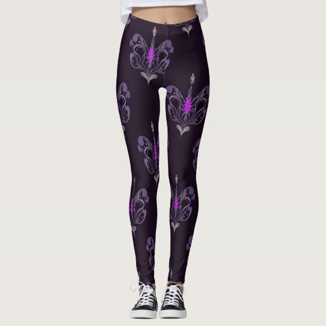 Färgstark Leggings (Framsida)