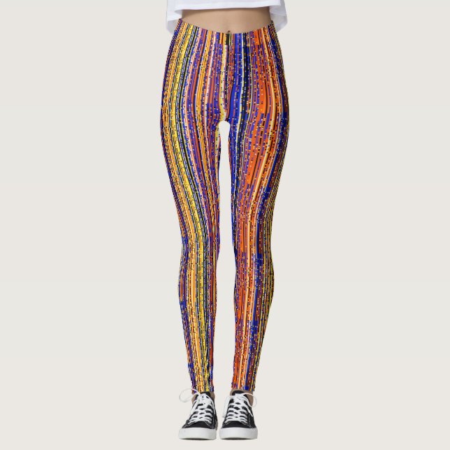 Färgstark Leggings (Framsida)