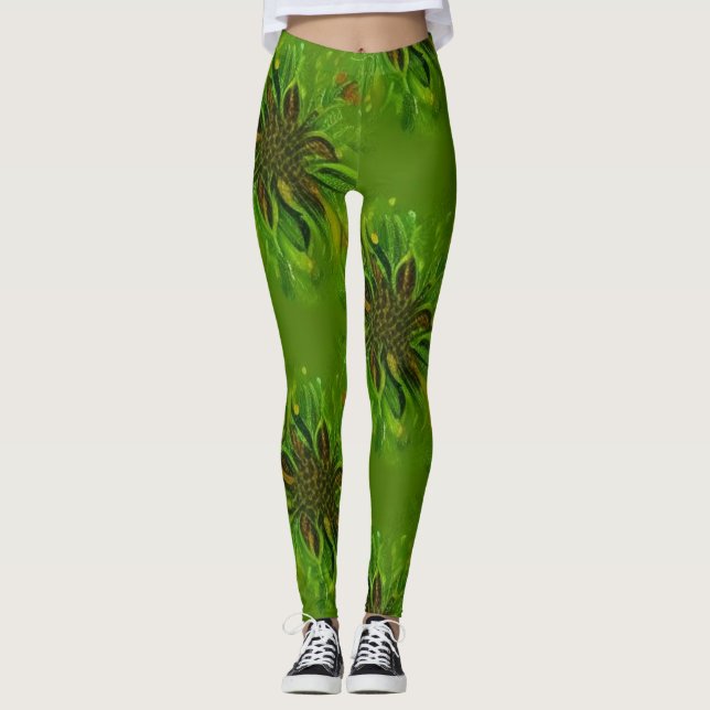 Färgstark Leggings (Framsida)