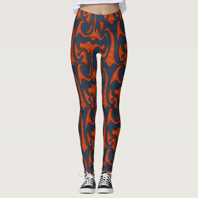 Färgstark Leggings (Framsida)