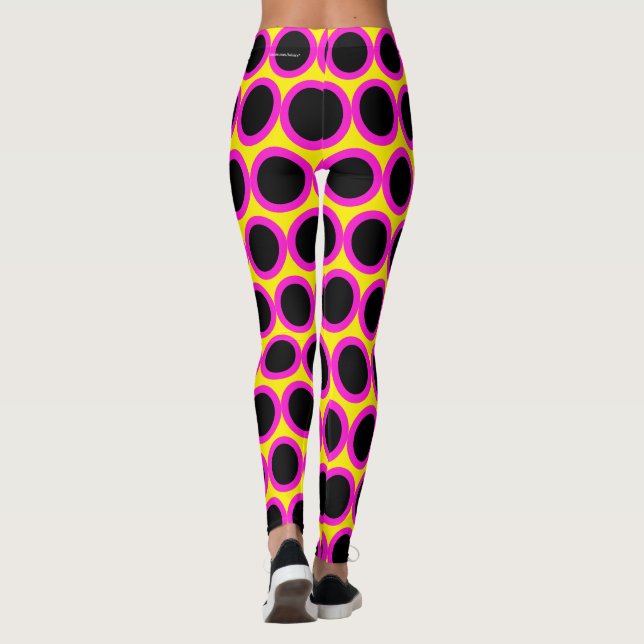 Färgstark Leggings (Baksida)