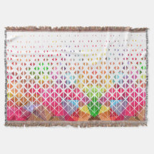 Färgstark med geometriskt mönster