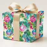 Färgstark modern Juldekorationer parfym Presentpapper<br><div class="desc">Färgfull Modern Preppy Juldekorationer Mönster Wrapping Papper Gift Wrap har en mönster i julafton där man Juldekorationer med ljust och färgstarkt gräs träd grenar. Perfekt för presenter som täcker in julklappar och helgdag. Skapat av Evco Studio www.zazzle.com/store/evcostudio</div>