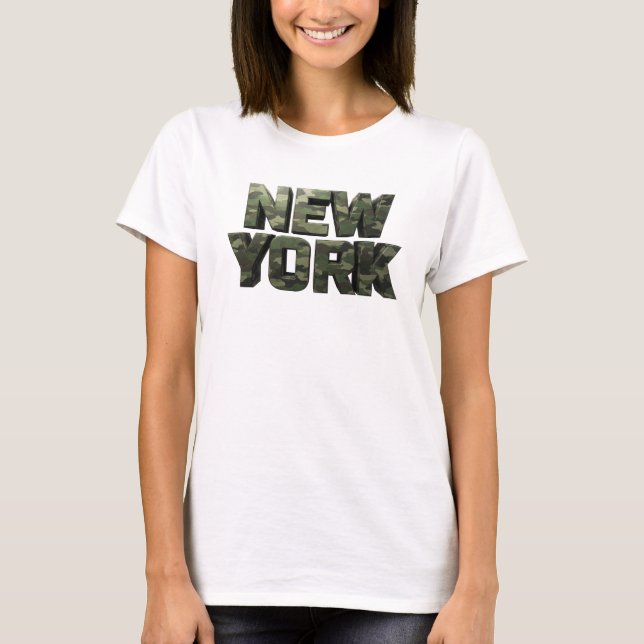 Färgstark NEW YORK T-shirt (Framsida)