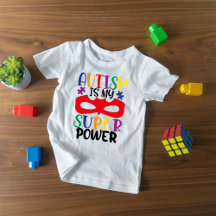 Färgstark och cute Autism är min Toppen