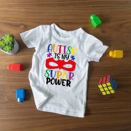 Färgstark och cute Autism är min Toppen T Shirt