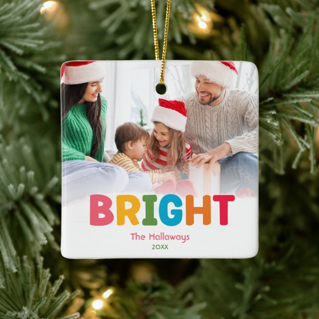 Färgstark och lätt keramiskt prydnadsföremål julgransprydnad keramik (Träd)