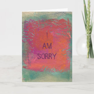 Färgstark orange av rosa konturteckning anpassa kort