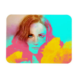 Färgstark pejling Photo Magnet - Intensiv