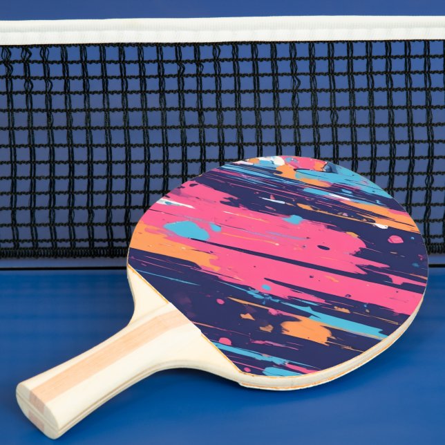 Färgstark Ping Pong Paddle Pingisracket (Insitu)
