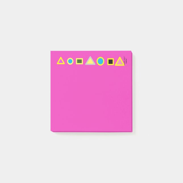 Färgstark Post-it Block (Framsida)