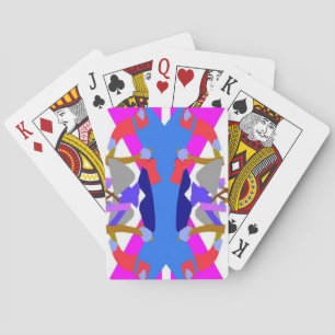Färgstark, prisvärd design casinokort
