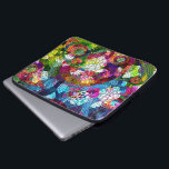 Färgstark romatisk Vintage Blommigt Collage Mönste Laptop Sleeve<br><div class="desc">Färgfull abstrakt av vintage romantiska blommor och snurrar mönster. Finns på andra produkter och kan begäras för någon av de produkter som erbjuds på Zazzle.</div>