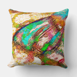 Färgstark - Rustisk och grov som grovgjutning Kudde