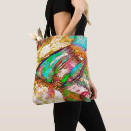 Färgstark - Rustisk och grov som grovgjutning Tygkasse