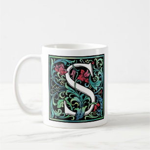 Färgstark S Monogram Mugg