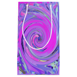 Färgstark Shock rosa och Lila Boho Hippie Swirl