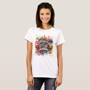 Färgstark smyckning t shirt