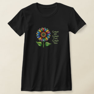 Färgstark solrosa - Ställ dig upp, ställ dig ut... T Shirt
