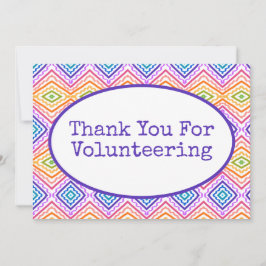 Färgstark Tack Kort