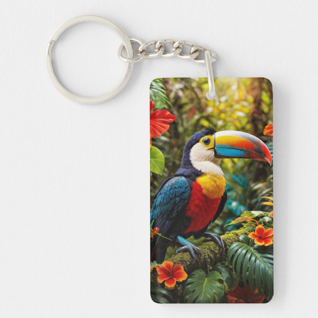 Färgstark Toucan Bird (Framsidan)