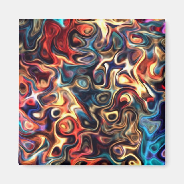 Färgstark tredje Z.2 Modern artikel 92.5 Magnet (Framsidan)