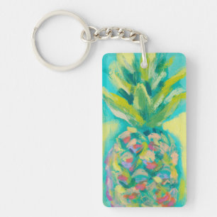 Färgstark tropisk ananas