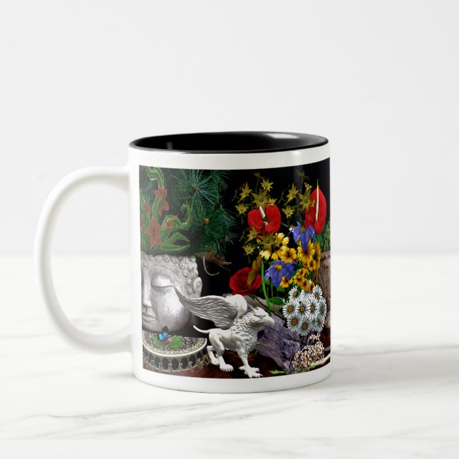 Färgstark Två-Tonad Mugg (Vänster)