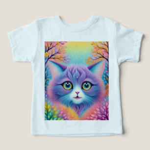 Färgstark utskrift T-Shirt för kute