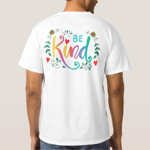 Färgstark, vänlig t shirt