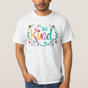 Färgstark, vänlig t shirt