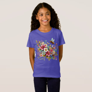 Färgstark, Vår/Blommigt bin T Shirt