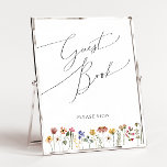 Färgstark Wildblomma | Undertecknande av gäst Bok Poster<br><div class="desc">Den här färgade vilda blomman | Skugggästskylten bok är perfekt för din lilla, vismska boho-regnbåge sommaren bröllop. Den ljusa, förtjusande rosan, gulten, orangen och blommigten guld färg i ge känner sig som en vintage av minsta möjliga elegant-vår-hippie -trädgård. Den moderna designen är konst och delikat och ger en klassisk, jordfin...</div>