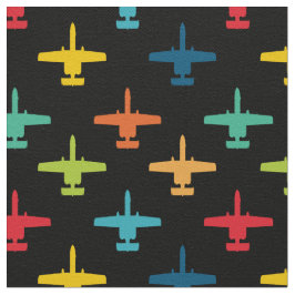 Färgstarka A-10-kristoxattacker mot Jet Mönster-pr Tyg