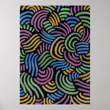 färgstarka abstrakter