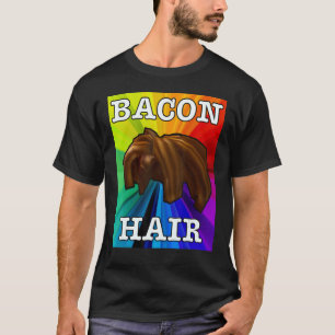Färgstarka bakterier som hårdesign för pojkar elle t shirt
