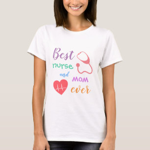 Färgstarka bästa näsdukar och Mamma någonsin T Shirt
