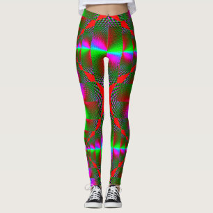 Färgstarka digitala 3D-designlaggar - Perfektens p Leggings