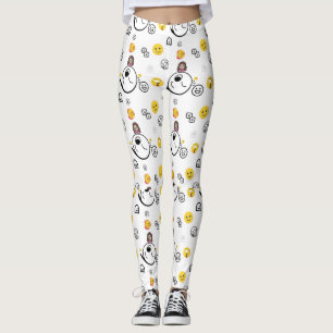 Färgstarka emoji leggings
