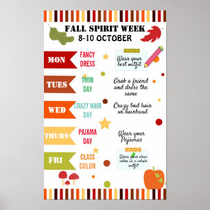 färgstarka fallskärmsflygare i Spirit-veckan poste Poster