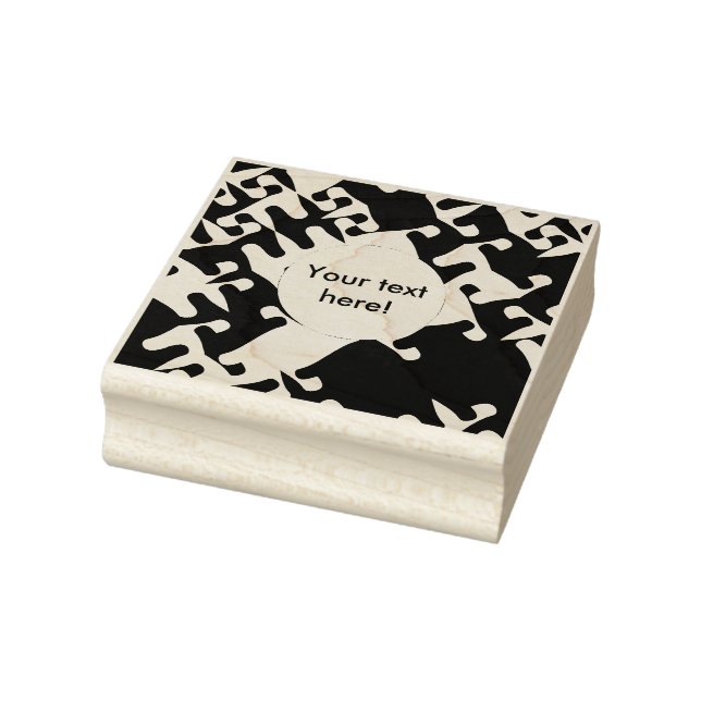 Färgstarka former abstrakt design stämpel (Stämpel)