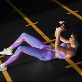 Färgstarka Gröntar för flickor - checkar ut kvinno Leggings